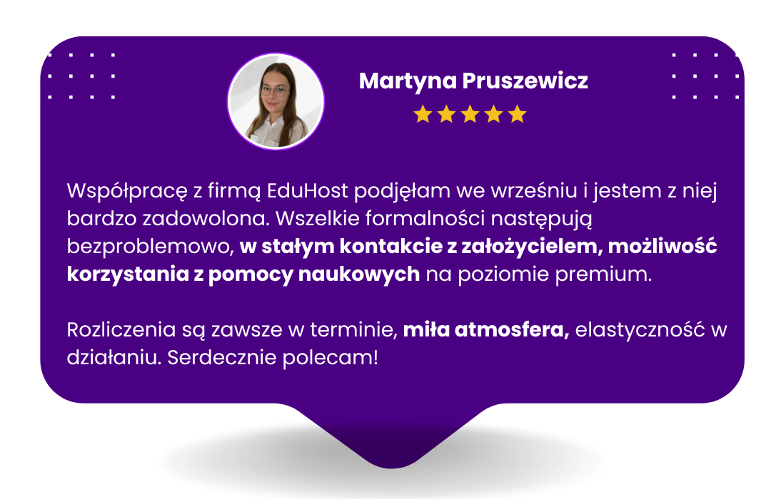Opinia Pracownika - Martyna Pruszewicz
