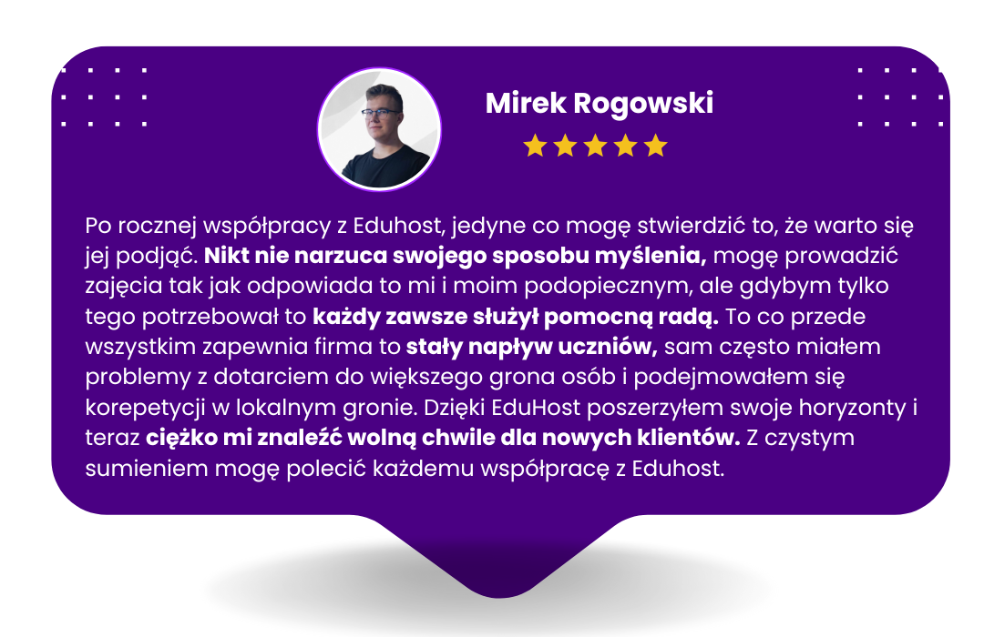 Opinia Pracownika - Mirek Rogowski